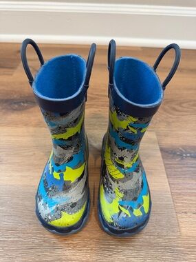 Western Chief Shark Frenzy Toddler Rain Boots
